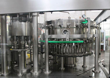 PET พลาสติกแก้ว 3 In 1 Monobloc ก๊าซเครื่องดื่มเครื่องดื่มน้ำขวดไวน์เครื่องบรรจุ / อุปกรณ์ / โรงงาน / Syst