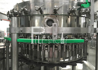 PET พลาสติกแก้ว 3 In 1 Monobloc แก๊สเครื่องดื่มน้ำดื่มเครื่องบรรจุขวดไวน์ / อุปกรณ์ / สาย / โรงงาน / ระบบ