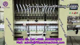 2115 J66 เครื่องบรรจุป้องกันการกัดกร่อนอัตโนมัติแบบเส้นตรง 16 สถานี