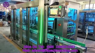2238 L18 เครื่องบรรจุลูกสูบอัตโนมัติ 6 หัวแบบติดตามเชิงเส้น
