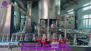 2217 J118 เครื่องปิดฝาอัตโนมัติ 4 หัวสำหรับฝาอลูมิเนียม