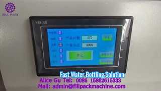 2143 M10 เครื่องติดฉลากขวดแบบตั้งโต๊ะกึ่งอัตโนมัติ