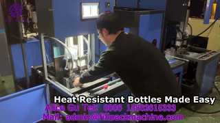 2030 K1 ยูเครน เครื่องเป่าขวดกึ่งอัตโนมัติทนความร้อน