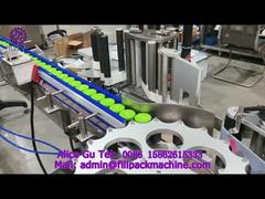 2164 M4 ขวดแก้วฝาเหล็กวิลาดแผ่นเสียงอัตโนมัติเครื่องติดฉลากติดด้วยตนเองรายสัปดาห์