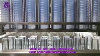 2227 J119 เครื่องล้าง บรรจุ และซีลฟิล์มแบบม้วน 8 สถานีในแถว