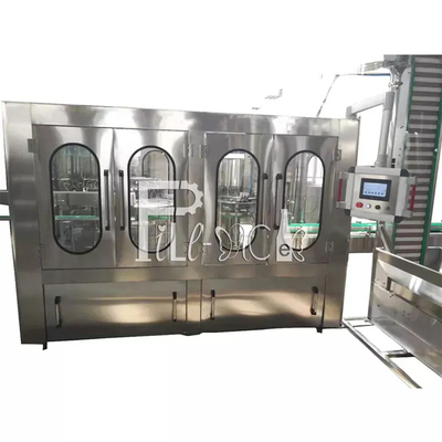 2L Monoblock Water Rinsing Filling Machine Capping Machine ขวด PET ดื่มบริสุทธิ์ 0.5Mpa