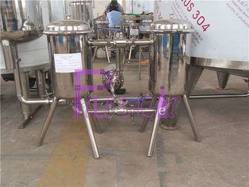 อุปกรณ์แปรรูปน้ำผลไม้สแตนเลส 304 ตัวกรองคู่สำหรับการแปรรูปน้ำผลไม้