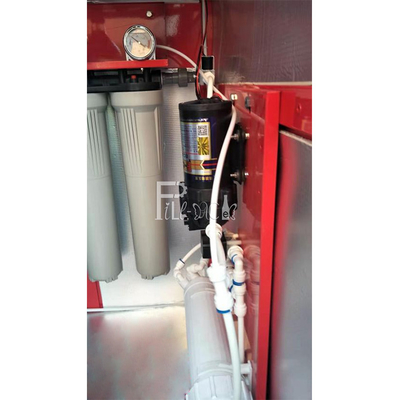 เครื่องจำหน่ายขวดน้ำบริสุทธิ์หยอดเหรียญและบิล 10 ลิตร/นาที 550W 0.5MPA