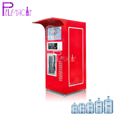 เครื่องจำหน่ายขวดน้ำบริสุทธิ์หยอดเหรียญและบิล 10 ลิตร/นาที 550W 0.5MPA