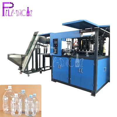 เครื่องเป่าขวด PET อัตโนมัติเต็มรูปแบบ / อุปกรณ์ 2 ช่องสำหรับ 3 - 5L