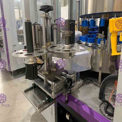 แก้วแชมเปญขวดติดฉลากเครื่องจักรอุตสาหกรรมเครื่องฉลากคู่มือการใช้งาน