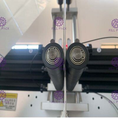 ปรับการควบคุมอัตโนมัติสแตนเลสติดฉลากเครื่อง PLC