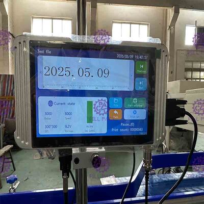 เครื่องเข้ารหัสวันที่อิงค์เจ็ท 2 หัว 120m / นาทีพร้อมหัวฉีดปรับได้