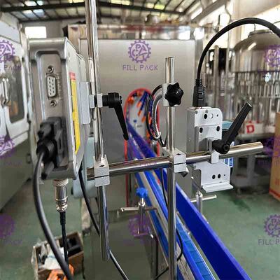 เครื่องเข้ารหัสวันที่อิงค์เจ็ท 2 หัว 120m / นาทีพร้อมหัวฉีดปรับได้