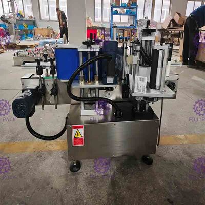 สติ๊กเกอร์กาวอัตโนมัติบนโต๊ะ 3000BPH พร้อมการเข้ารหัสฟอยล์ร้อน