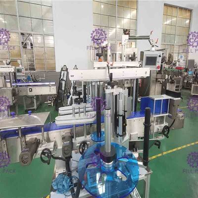 เครื่องติดฉลากขวดคอร่างกาย Labeler อุปกรณ์ Line Plant System Unit