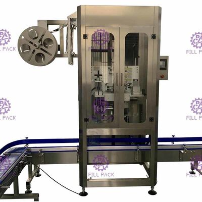 เครื่องติดฉลากแกลลอนแบบคอเดียวแบบอัตโนมัติเต็มรูปแบบ 300BPM