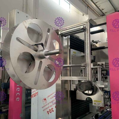 เครื่องติดฉลากอัตโนมัติสำหรับขวด PET 2 ลิตรและฝาขวด