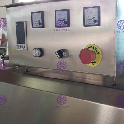 10KW ไฟฟ้าติดฉลากขวดอุปกรณ์ SUS304 1400 * 700 * 1750mm