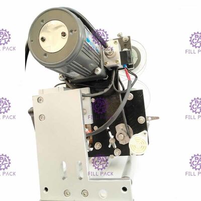 เครื่องติดฉลากขวดกึ่งอัตโนมัติสำหรับฉลากสติกเกอร์พร้อมเครื่องพิมพ์รหัสวันที่