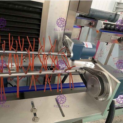 รอบที่ติดฉลากขวดเครื่องแนวตั้งแขน Labeler อัตโนมัติ