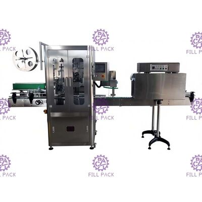 3000BPH ติดฉลากขวดฟังก์ชั่นเครื่องร้อนลมง่ายสามารถปรับความสูง