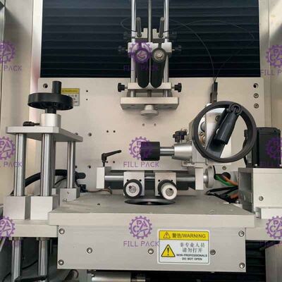 100-200BPM เครื่องฉลากขวดน้ำผลไม้ด้วยหน้าจอสัมผัสแบบปรับได้