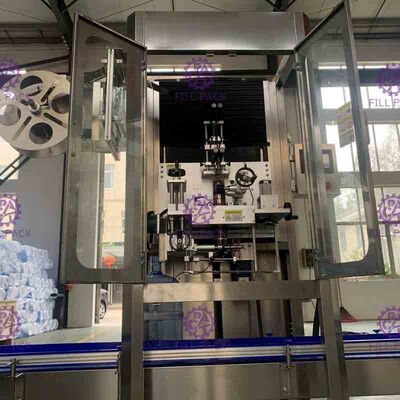 เครื่องปั๊มฉลากขวดพลาสติกขวดสเตนเลสขนาด 0-50 บาร์บีคิว