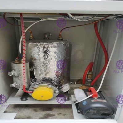 12kw ไอน้ำวาล์วปากเส้นผ่าศูนย์กลางเครื่องกำเนิดไอน้ำสำหรับฉลากหดตัว