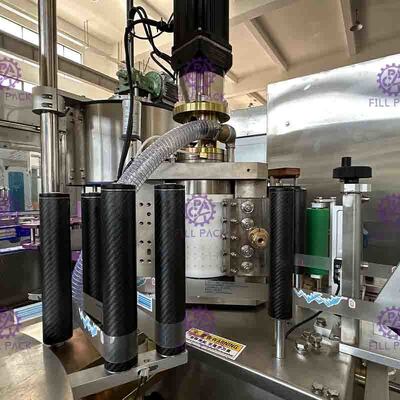 OPP กาวร้อนละลายน้ำขวด Labeler / ติดฉลาก Applicator ด้วยความเร็วสูง