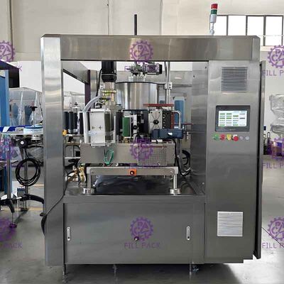 OPP กาวร้อนละลายน้ำขวด Labeler / ติดฉลาก Applicator ด้วยความเร็วสูง