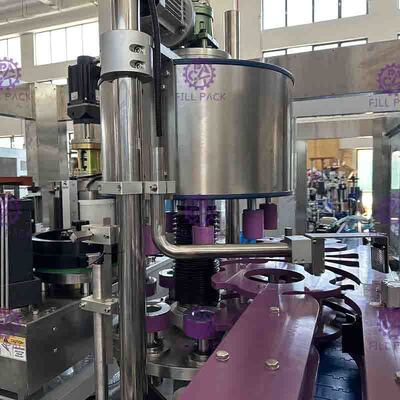 OPP กาวร้อนละลายน้ำขวด Labeler / ติดฉลาก Applicator ด้วยความเร็วสูง