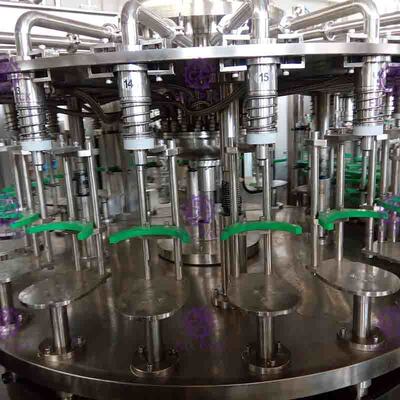 มัลติฟังก์ชั่ 8 หัวน้ำดื่มขวดบรรจุพืช 800BPH สำหรับขวด 5L