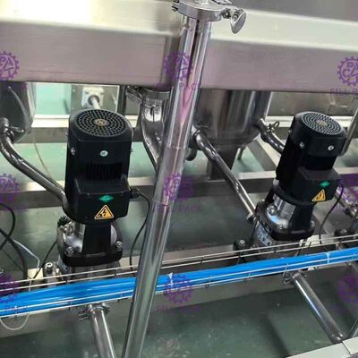 450BPH ภายในและภายนอกอัตโนมัติ Brusher แกลลอนขวด - พืชบรรจุถังน้ำ