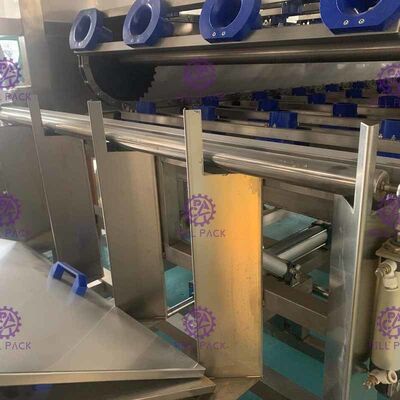 เครื่องบรรจุขวดน้ำแร่ ISO9001 SS304 ทนต่อการหมุน