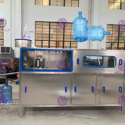 ขวดโพลีเอสเตอร์ 120BPH อุปกรณ์เติมน้ำ 20 ลิตรปรับระดับเสียงได้