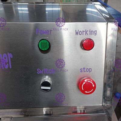 เครื่องบรรจุน้ำกึ่งอัตโนมัติ Decapper 5 แกลลอนพร้อมหน้าต่างตรวจสอบ