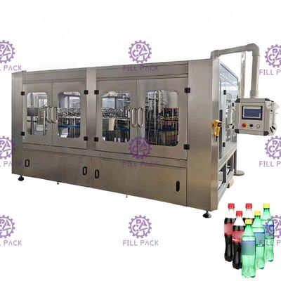 PET พลาสติกแก้ว 3 In 1 Monobloc เครื่องดื่มแก๊สเครื่องดื่มน้ำขวดผลิตไวน์เครื่อง / อุปกรณ์ / โรงงาน / ระบบ