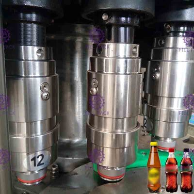 โคล่า / อัดลมเครื่องดื่มบรรจุสาย 5kw ความเร็วสูงสำหรับขวดพลาสติก