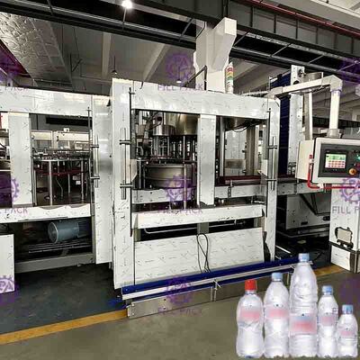 SUS316L เครื่องเติมขวด โมโนบล็อค 3 ใน 1