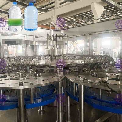 5L ขวดน้ำบริสุทธิ์บรรจุเครื่อง 3 ใน 1 Liquid ฟิลเลอร์อุปกรณ์