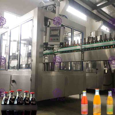 10000BPH 32 หัว เครื่องเติมขวด สําหรับครอบมงกุฎ ประเภทรวม