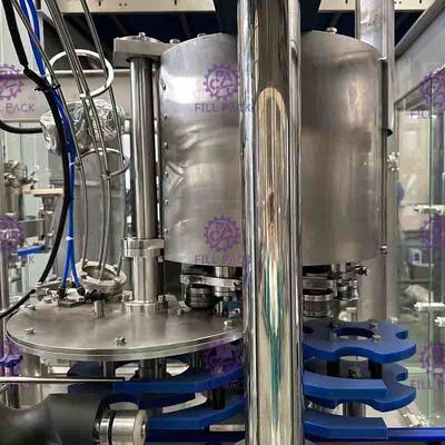 8000BPH 2 in 1 สามารถบรรจุบรรทัด SUS304 สามารถบรรจุ