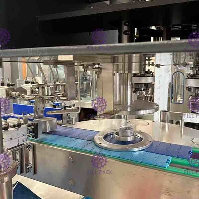 5.5KW ไฟฟ้า 2 in 1 สามารถบรรจุสายอัดลมเครื่องดื่ม Can เครื่องซักผ้า