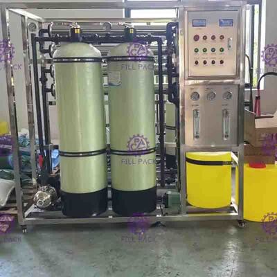 500LPH Monoblock UF osmosis เครื่องบำบัดน้ำดื่ม