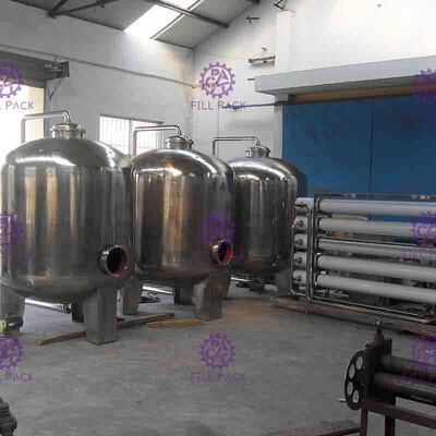 3.15kw ไฟฟ้าน้ำบริสุทธิ์ระบบ RO ย้อนกลับ Osmosis กรองน้ำ 3000L / H