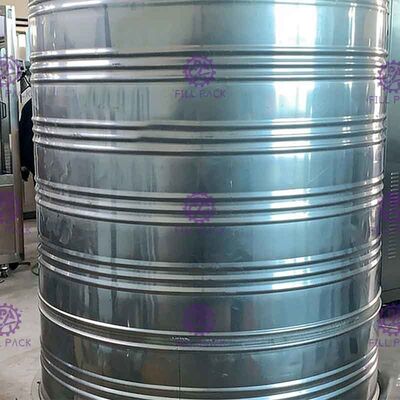 ถังเก็บน้ำดื่ม / น้ำแร่ / น้ำบริสุทธิ์ 2T สแตนเลส 304
