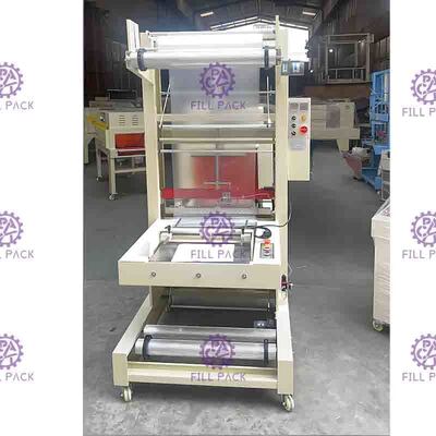 เครื่องบรรจุขวดหดแบบกึ่งอัตโนมัติสำหรับกล่องกระดาษ