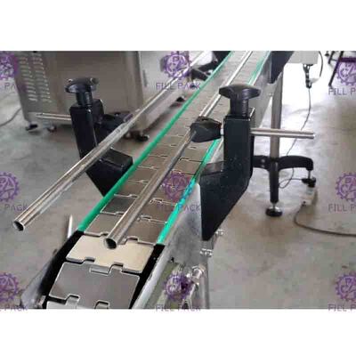 80m / นาทีขวดน้ำพลาสติก Uv Sterilizer Conveyor แรงเสียดทานต่ำ