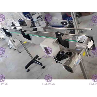 80m / นาทีขวดน้ำพลาสติก Uv Sterilizer Conveyor แรงเสียดทานต่ำ